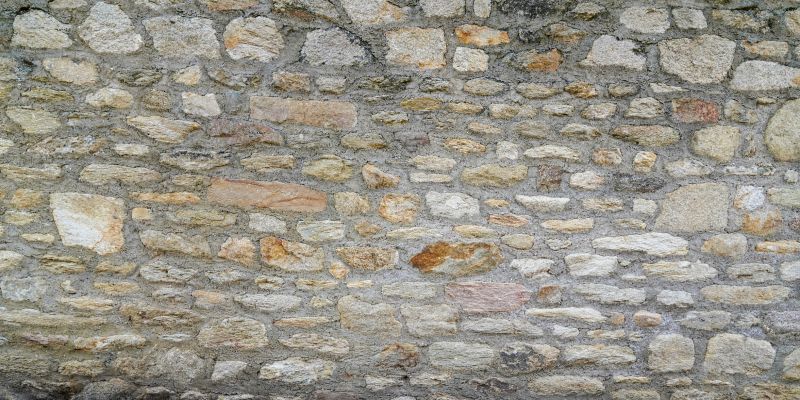 Stone Wall Repair detail